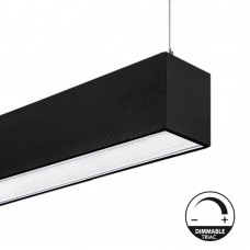 Linear Lamp Pendant - MUNICH MINI BLACK - 0.44m - 0.94m - 1.44m - 1.94m - IP54