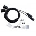 Linear Lamp Pendant - MUNICH MINI BLACK - 0.44m - 0.94m - 1.44m - 1.94m - IP54