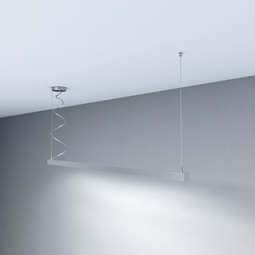 Linear Lamp Pendant - MUNICH MINI SILVER - 0.44m - 0.94m - 1.44m - 1.94m - IP54