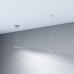 Linear Lamp Pendant - MUNICH MINI SILVER - 0.44m - 0.94m - 1.44m - 1.94m - IP54