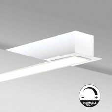 LED Linear Luminaire - Recessed - MOSCOW MINI WHITE - 0.44m - 0.94m - 1.44m - 1.94m - IP54