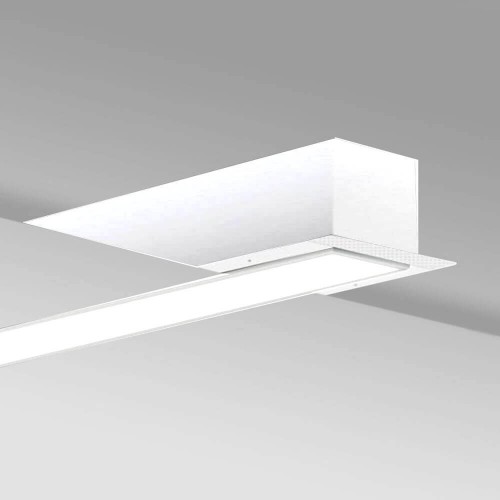 LED Linear Luminaire - Recessed - MOSCOW MINI WHITE - 0.44m - 0.94m - 1.44m - 1.94m - IP54