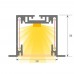 LED Linear Luminaire - Recessed - MOSCOW MINI SILVER - 0.44m - 0.94m - 1.44m - 1.94m - IP54