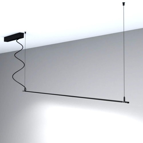 Linear Lamp Pendant - MILANO BLACK - 0.5m - 1m - 1.5m - 2m - IP20