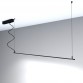 Linear Lamp Pendant - MILANO BLACK - 0.5m - 1m - 1.5m - 2m - IP20