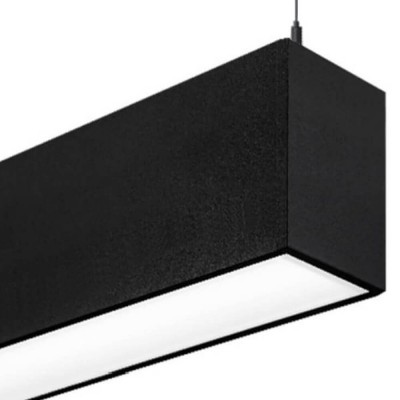 Linear Lamp Pendant LED - MUNICH BLACK - 0.5m - 1m - 1.5m - 2m - IP54