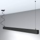 Linear Lamp Pendant LED - MUNICH BLACK - 0.5m - 1m - 1.5m - 2m - IP54