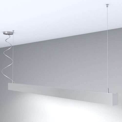Linear Lamp Pendant LED - MUNICH SILVER - 0.5m - 1m - 1.5m - 2m - IP54