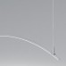 Linear Lamp Pendant LED - MILANO SLIM SILVER CURVES - 0.5m - 1m - 1.5m - 2m - IP20
