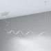 Linear Lamp Pendant LED - MILANO SLIM SILVER CURVES - 0.5m - 1m - 1.5m - 2m - IP20