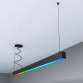 Linear Lamp Pendant LED RGB - MUNICH BLACK - 0.5m - 1m - 1.5m - 2m - IP54