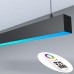 Linear Lamp Pendant LED RGB+WHITE - MUNICH BLACK - 0.5m - 1m - 1.5m - 2m - IP54