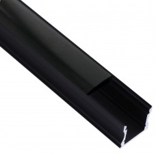 Profile White & Black - 2 Meters - U - Aluminum - for LED