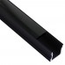 Profile White & Black - 2 Meters - U - Aluminum - for LED