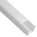Profile White & Black - 2 Meters - U - Aluminum - for LED