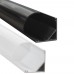 Profile White & Black - 2 Meters - L - Aluminum - for LED