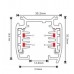 3-PHASE Track Rail White - 2 meters