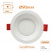 8W LED Downlight Round - OSRAM CHIP DURIS E 2835 - CCT - UGR19