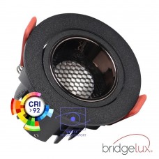 5W - 8W -12W LED Downlight Black - Bridgelux Chip - UGR11- CCT- CRI+92