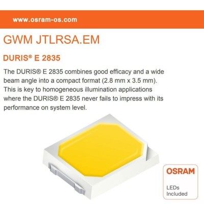 18W LED Downlight Round - OSRAM CHIP DURIS E 2835 - CCT - UGR17