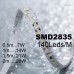 Wall Light Linear LED - WASHINGTON SILVER - 0.44m - 0.94m - 1.44m - 1.94m - IP54