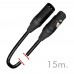 DMX signal cable - XLR3 male - XLR3 female
