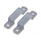 Clamping clips for LED strips
