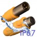 Connector DMX - XLR-3 contacts - Male - Hembra - IP67