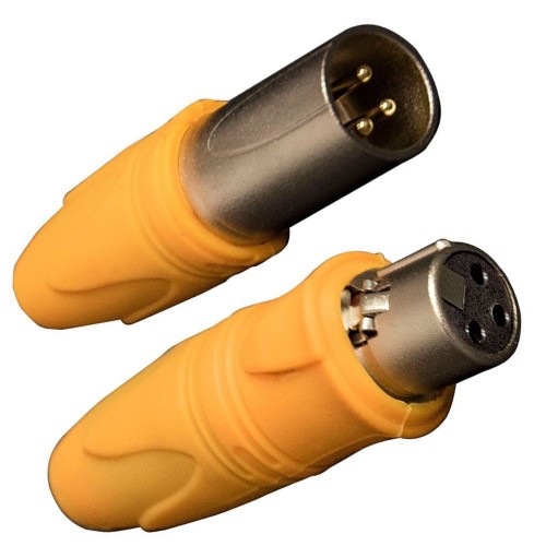 Connector DMX - XLR-3 contacts - Male - Hembra - IP67