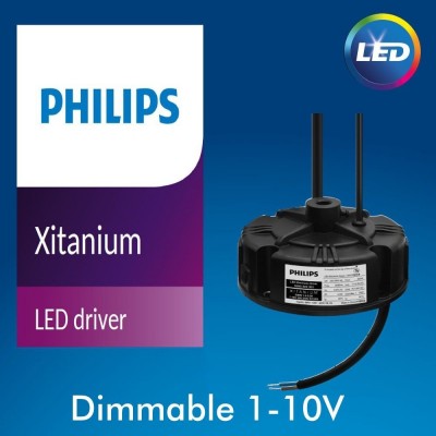 100W LED High Bay 180LM UFO ITALY PHILIPS XITANIUM - 1-10V DIM