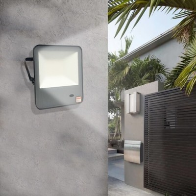 30W 4000K LED Outdoor Floodlight NEW EVOLUTION IP65 Osram Chip - 150Lm/W with Motion Sensor and Remote Control