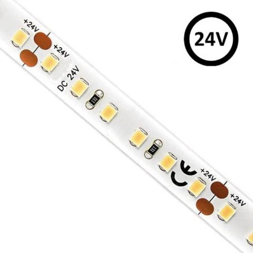 LED Strip 24V | 120xLED/m | 5m | SMD2835 | 1100Lm | 12W/M | IP20
