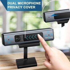 MAXHUB Webcam 1080P Full HD with Microphone - Compatible with PC Mac Laptop Desktop
