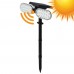 Solar garden light 4500K with motion sensor