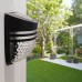 Solar Wall Light with PIR Presence Sensor - 4500K