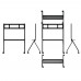 Floor stand for SYNETECH Interactive Touch Screen for screens 65" to 110"