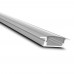 Profile 2 meters Aluminum -Wings- To embed - TRANSPARENT COVER