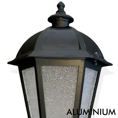Wall light KING for E27 LED Lamp - Aluminium