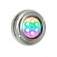 LED-Lamp Underwater RGB - 18W - DC12V - IP68 - Stainless steel 316
