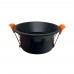 LED Frame Fixed Circular GU10-MR16 - BLACK