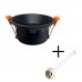 LED Frame Fixed Circular GU10-MR16 - BLACK