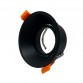 LED Frame Fixed Circular GU10-MR16 - BLACK