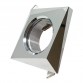 LED Frame Fixed Square GU10-MR16 - CHROME