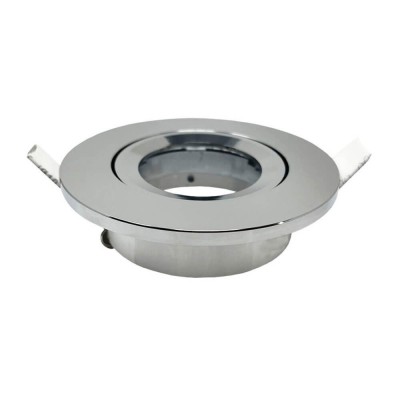 LED Frame Fixed Circular GU10-MR16 - CHROME