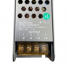 Power supply 24V 200W 8.33A - Aluminium IP20