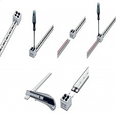 Screw-in connector for LED strips SMD - 10mm - IP20