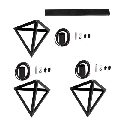 TRIANGLE 54900 Modern Hanging Tri-Light 
