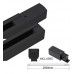 3-Phase Aluminum Track for LED Spotlights | 2 meters Black