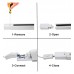 3-Phase Aluminum Track for LED Spotlights | 2 meters Black