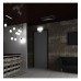 LED Emergency Light 4W + Ceiling Kit + Permanent Light Option - IP65